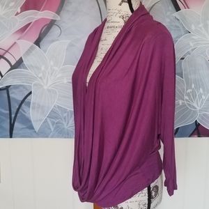 Jennifer Lopez Cowl Front Blouse